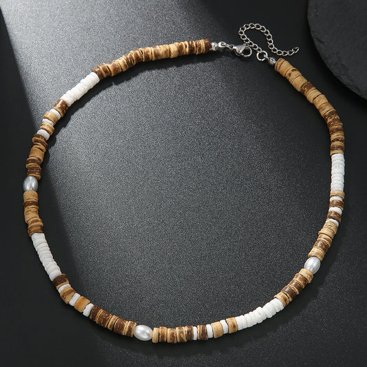 Bohemian Pearl Necklace