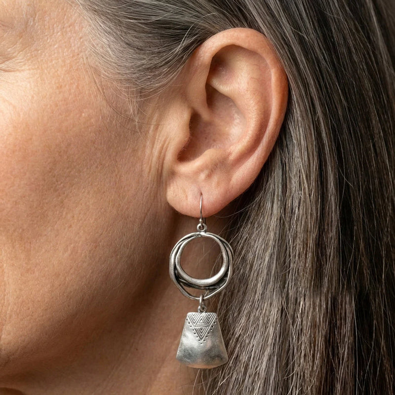 Bohemian Silver Geometric
