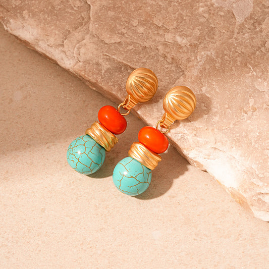 Bohemian Turquoise Earrings