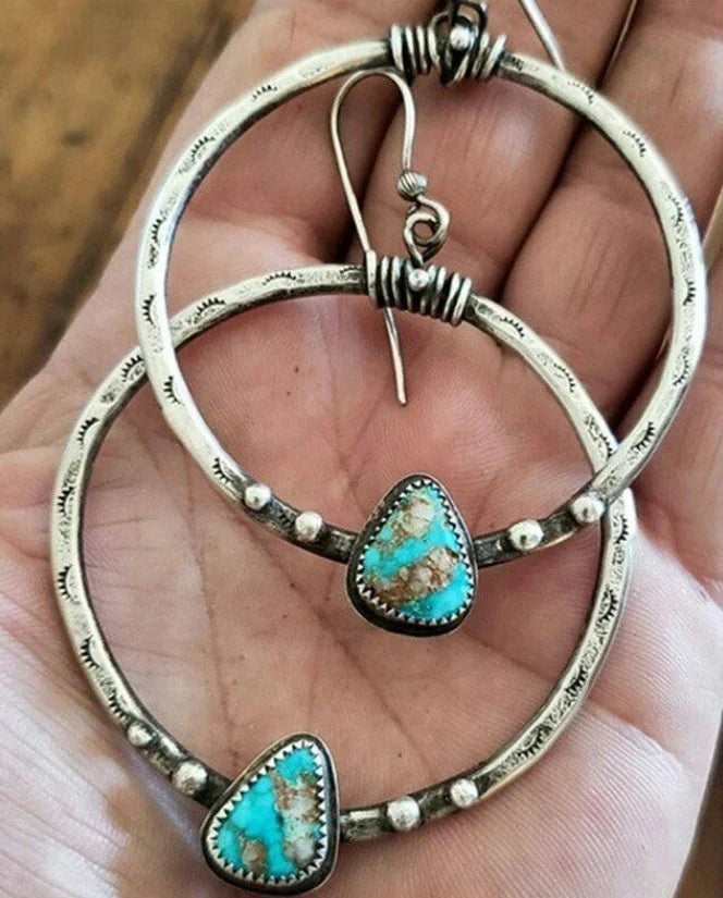 Bohemian Turquoise Earrings
