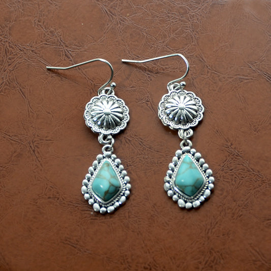 Bohemian Turquoise Earrings