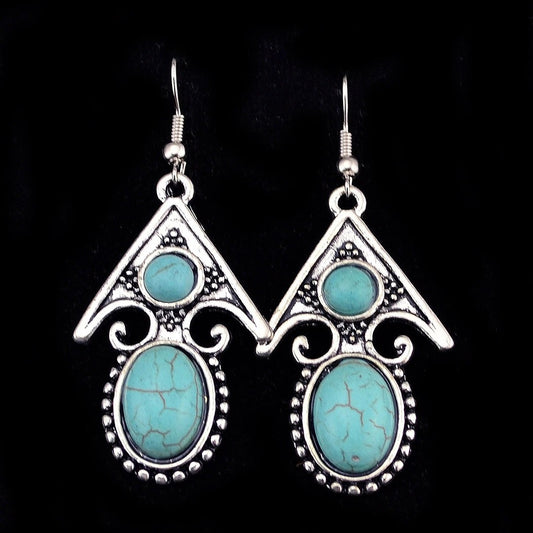 Bohemian Turquoise Earrings
