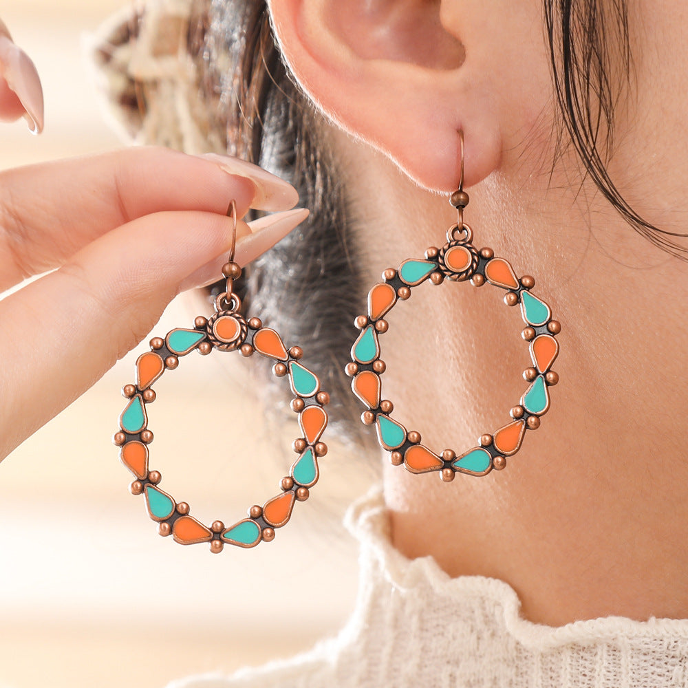 Bohemian Turquoise Earrings