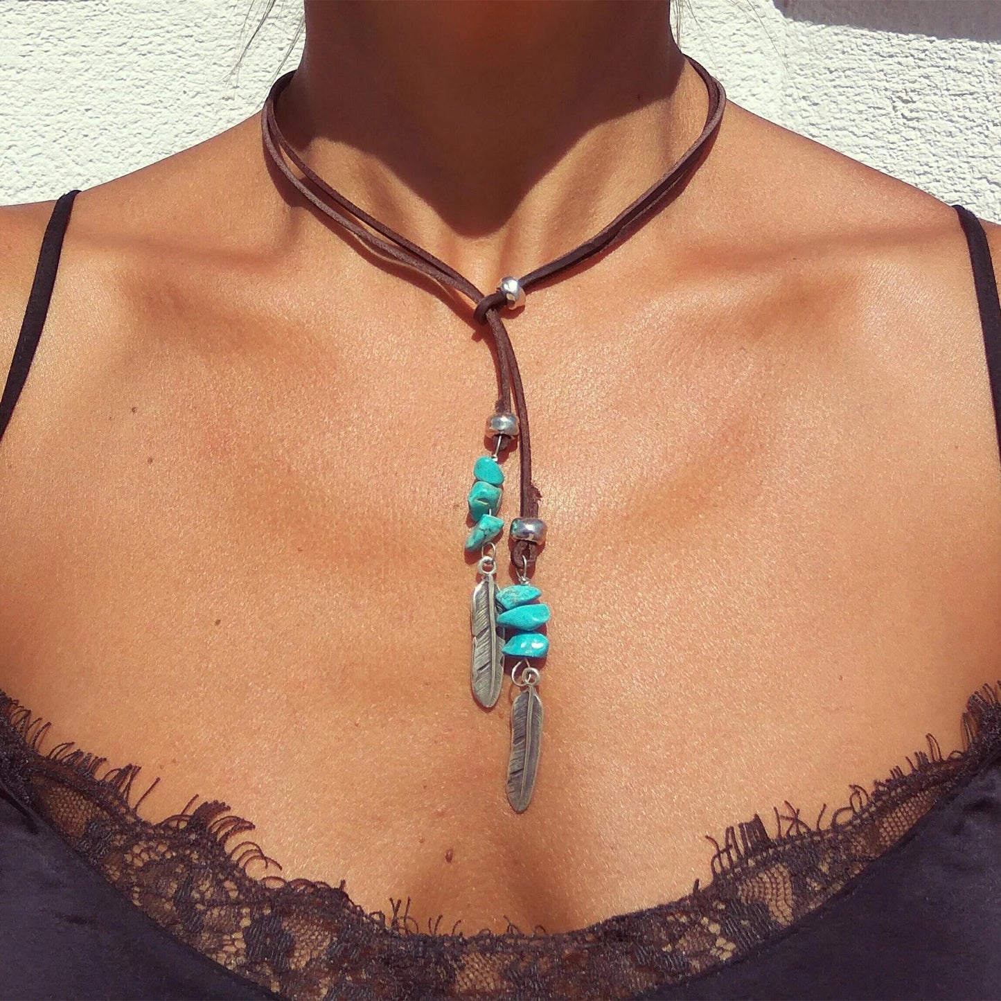 Bohemian Turquoise Necklace