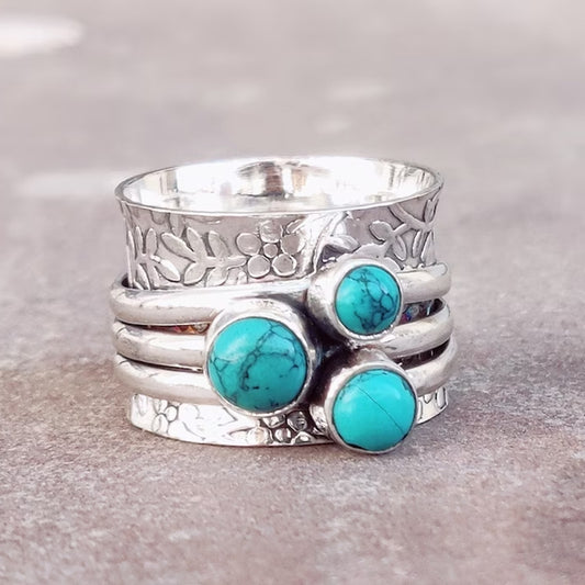 Bohemian Turquoise Ring