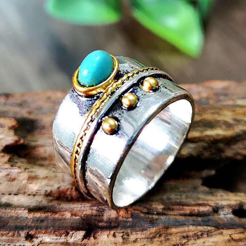 Bohemian Turquoise Ring
