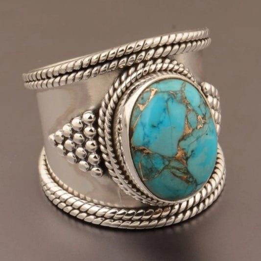 Bohemian Turquoise Ring