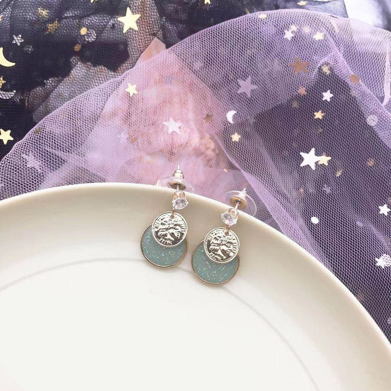 Celestial Coin Earrings