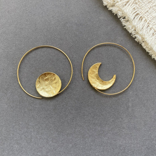 Celestial Gold Earrings