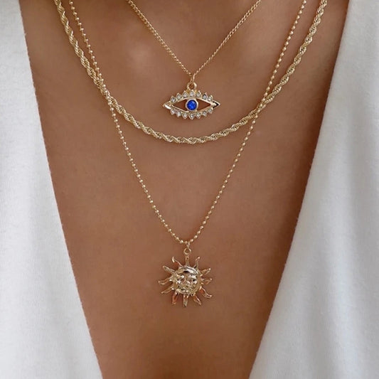 Celestial Gold Necklace