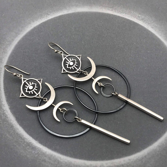 Celestial Moon Earrings
