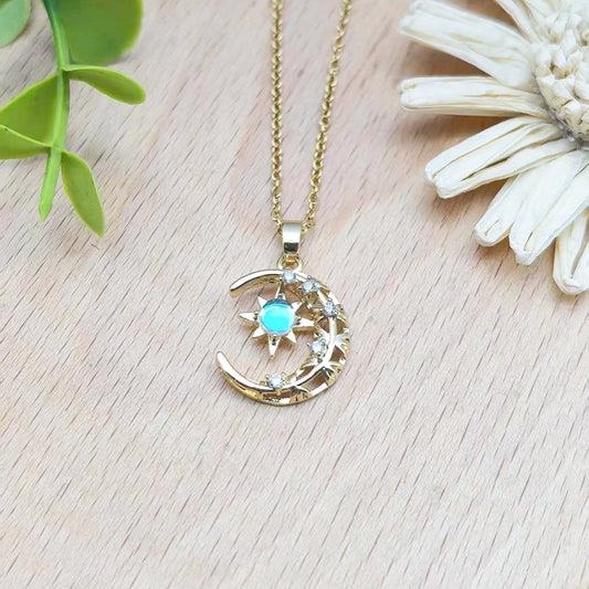 Celestial Turquoise Necklace