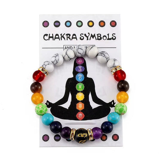Chakra Symbols Bracelet