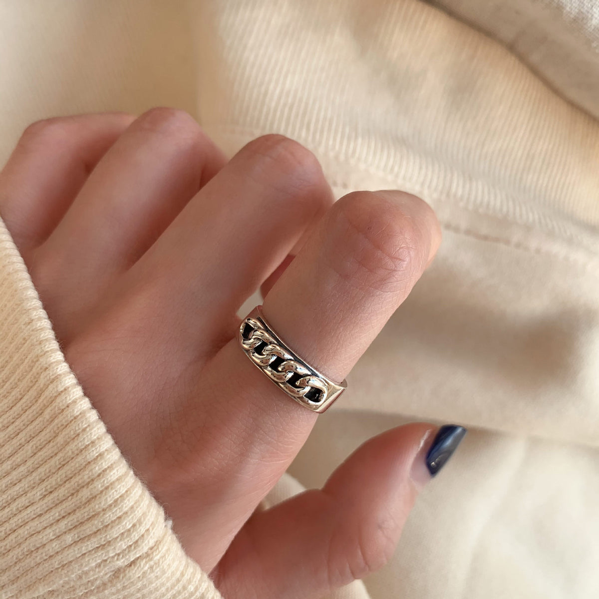 Chunky Chain Ring – Hardanger Atelier