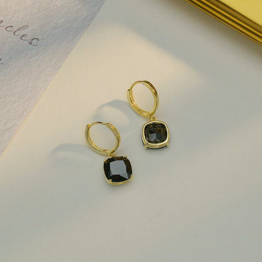Classic Black Onyx Earrings