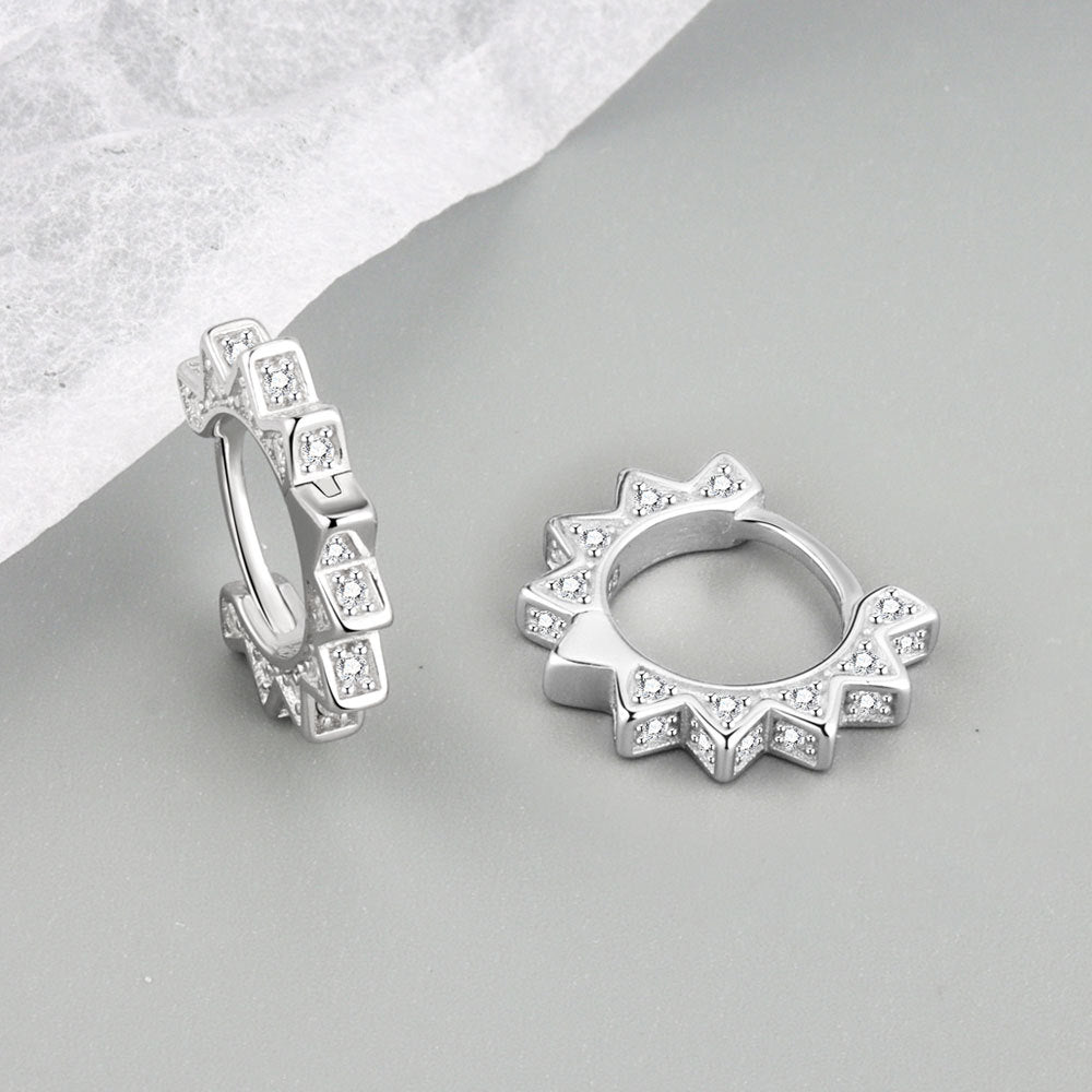 Classic Diamond Earrings