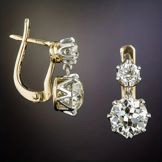 Classic Diamond Earrings