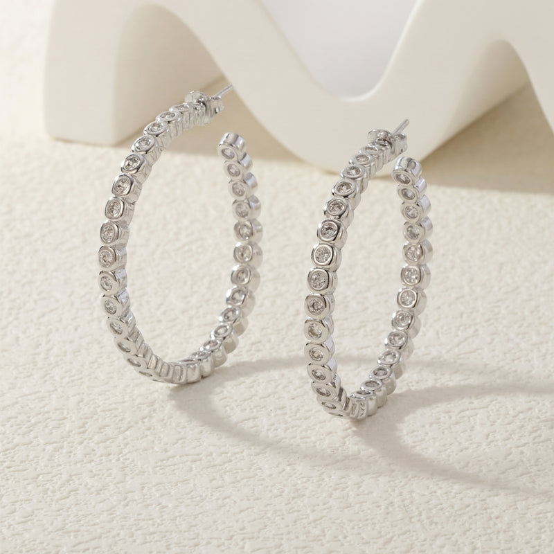 Classic Diamond Earrings