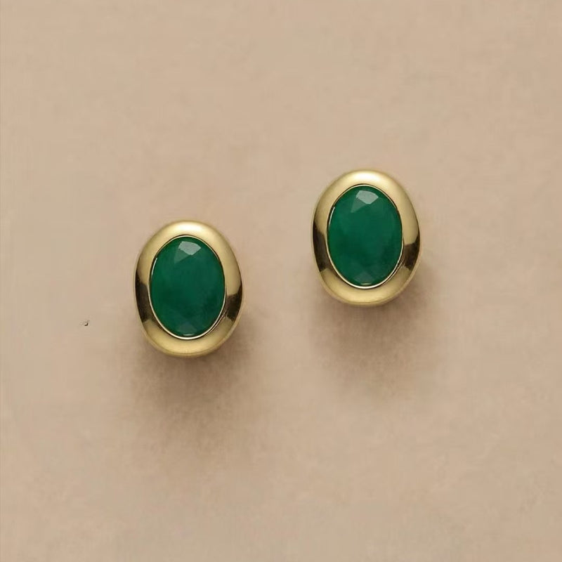 Classic Emerald Earrings