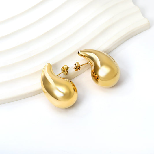 Classic Gold Earrings