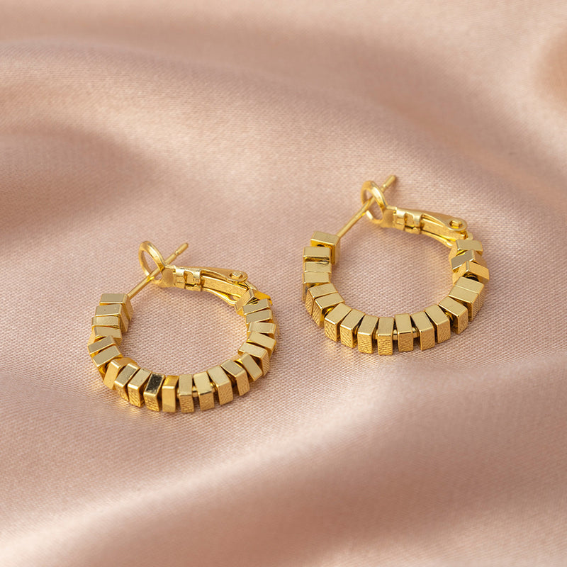Classic Gold Hoop Earrings
