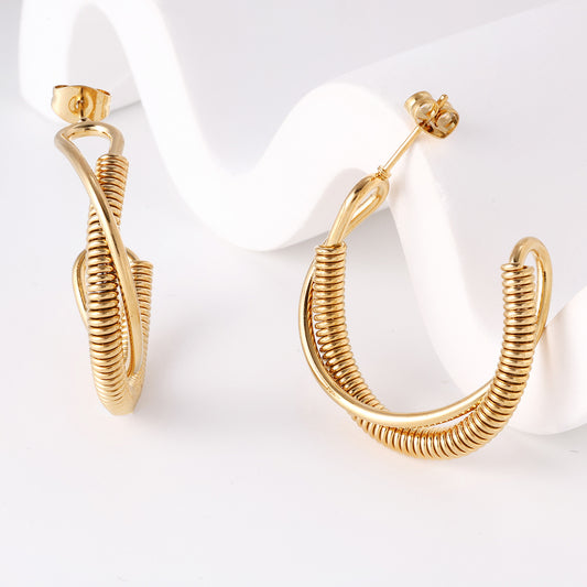 Classic Gold Hoop Earrings