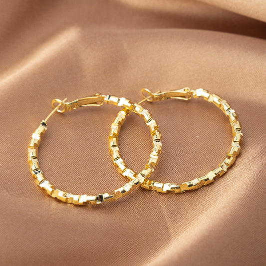 Classic Gold Hoop Earrings