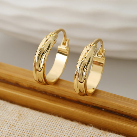 Classic Gold Hoop Earrings
