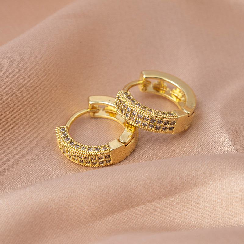 Classic Gold Hoop Earrings