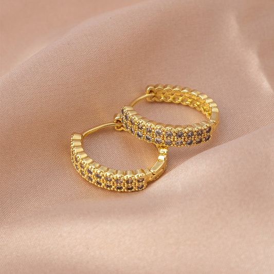 Classic Gold Hoop Earrings