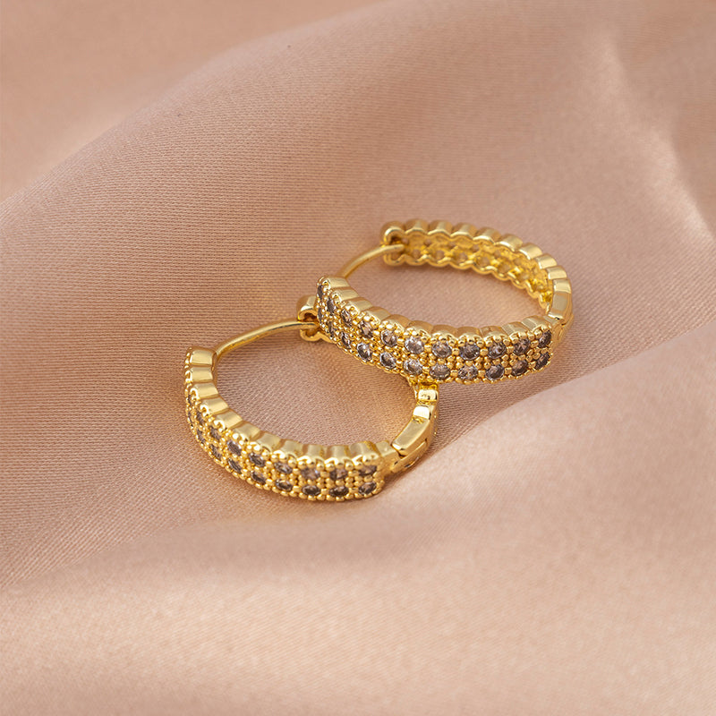 Classic Gold Hoop Earrings