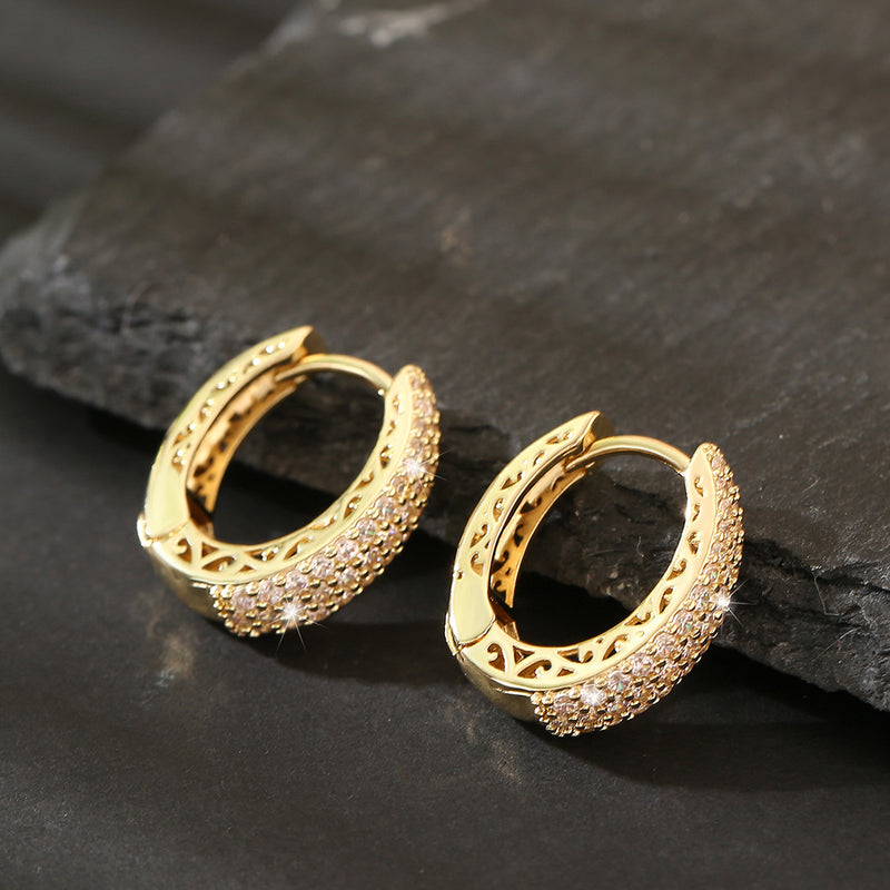 Classic Gold Hoop Earrings