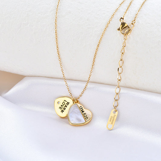 Classic Gold Locket Necklace