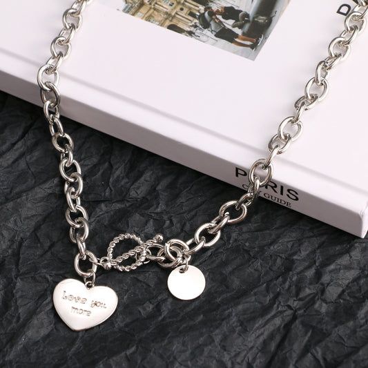 Classic Heart Charm Necklace