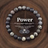 Classic Marble Beaded Bracelet