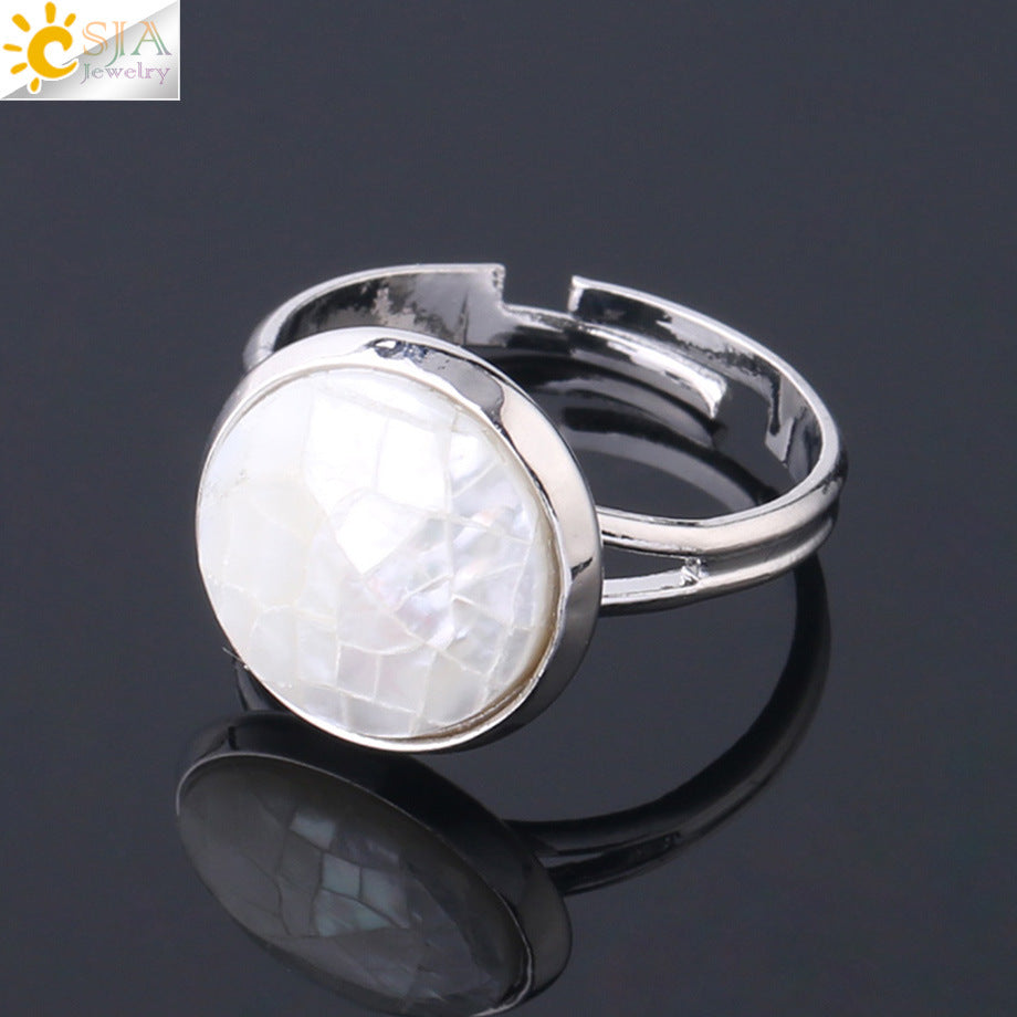 Classic Moonstone Ring