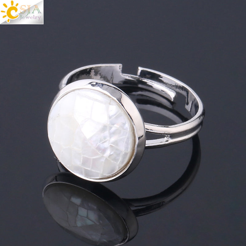 Classic Moonstone Ring