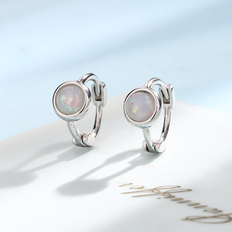 Classic Opal Earrings