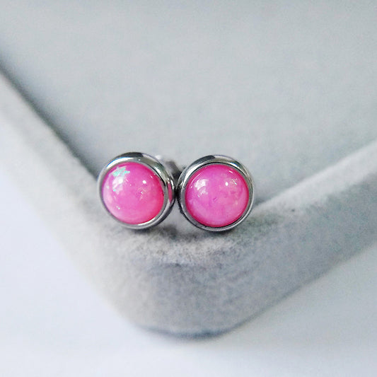 Classic Pink Earrings