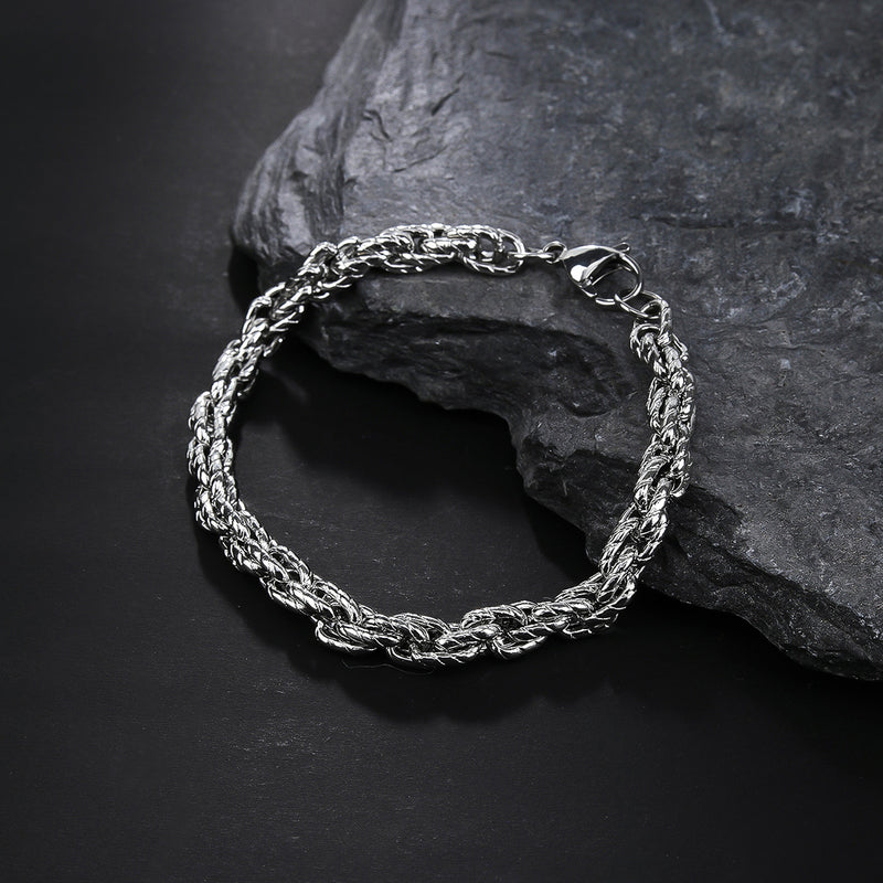 Classic Silver Chain Bracelet