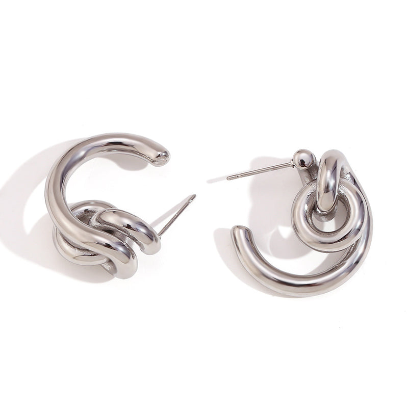 Classic Silver Earrings