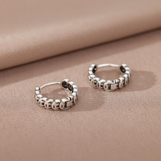 Classic Silver Hoop Earrings