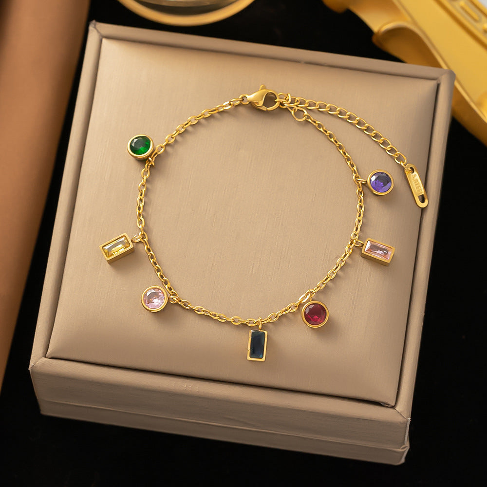 Colorful Charm Bracelet