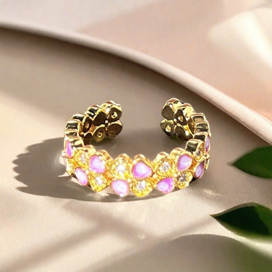 Colorful Crystal Ring