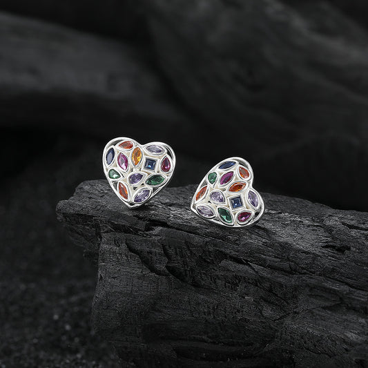 Colorful Gemstone Earrings