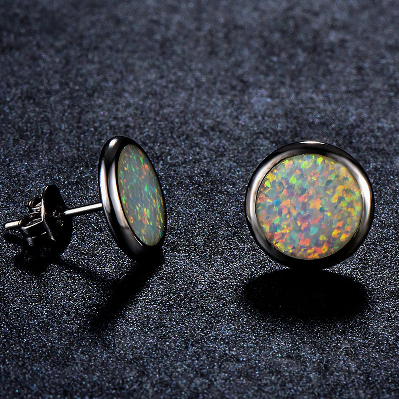 Colorful Opal Earrings