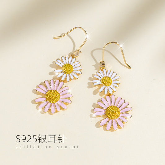 Daisy Drop Earrings