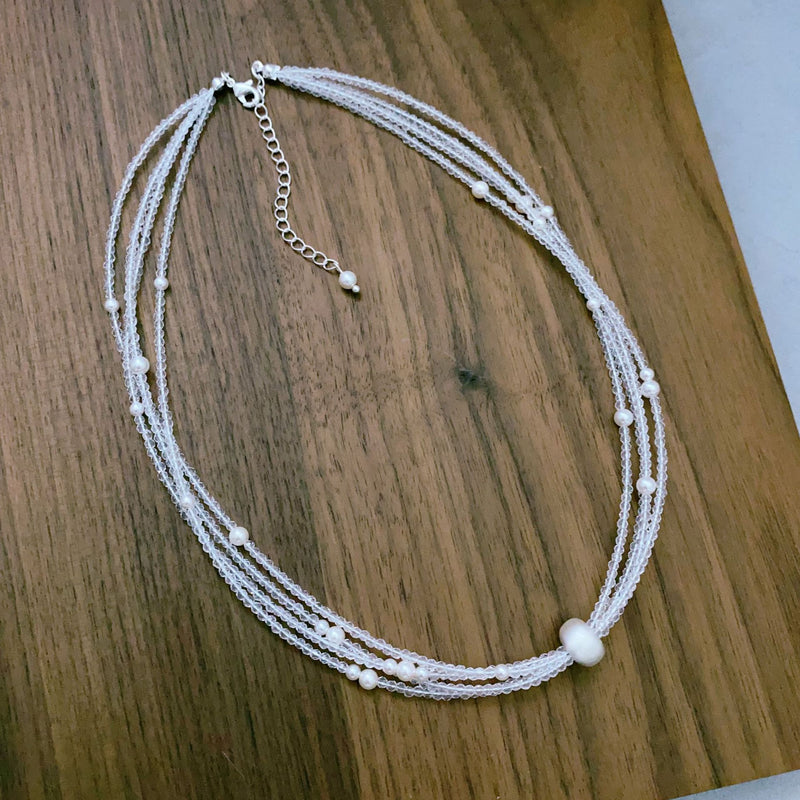 Delicate Pearl Necklace