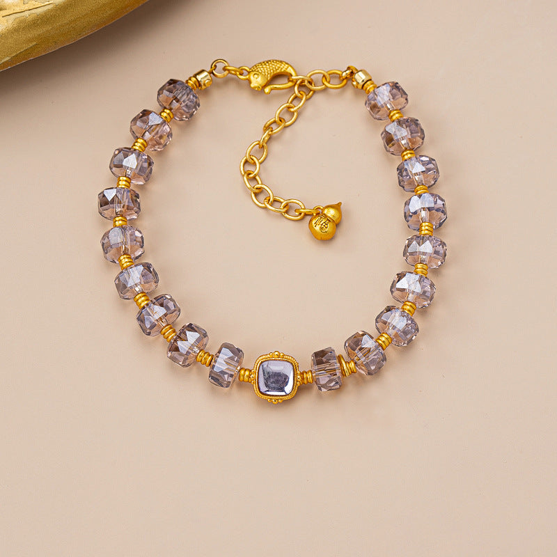 Elegant Amethyst Bracelet
