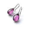 Elegant Amethyst Drop Earrings